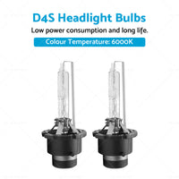 6000K D4S D4R  Headlight Bulbs Suitable For Lexus Honda Mazda Toyota 35W