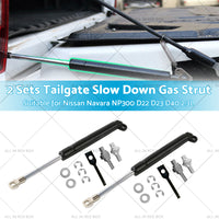 2 Sets Rear Tailgate Easy Down Gas Strut Kit Suitable for Nissan Navara NP300