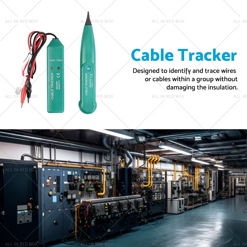 Cable Finder Tone Generator Probe Tracker Wire Network Telephone Tracer