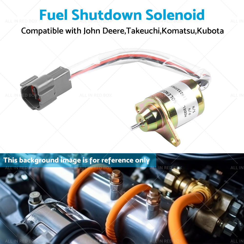Fuel Shut Off Shutdown Solenoid Suitable For John Deere John Deere 119233-77932