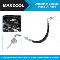 9092302118 Alternator Vacuum Pump Oil Hose Suitable For Toyota Hilux Hiace