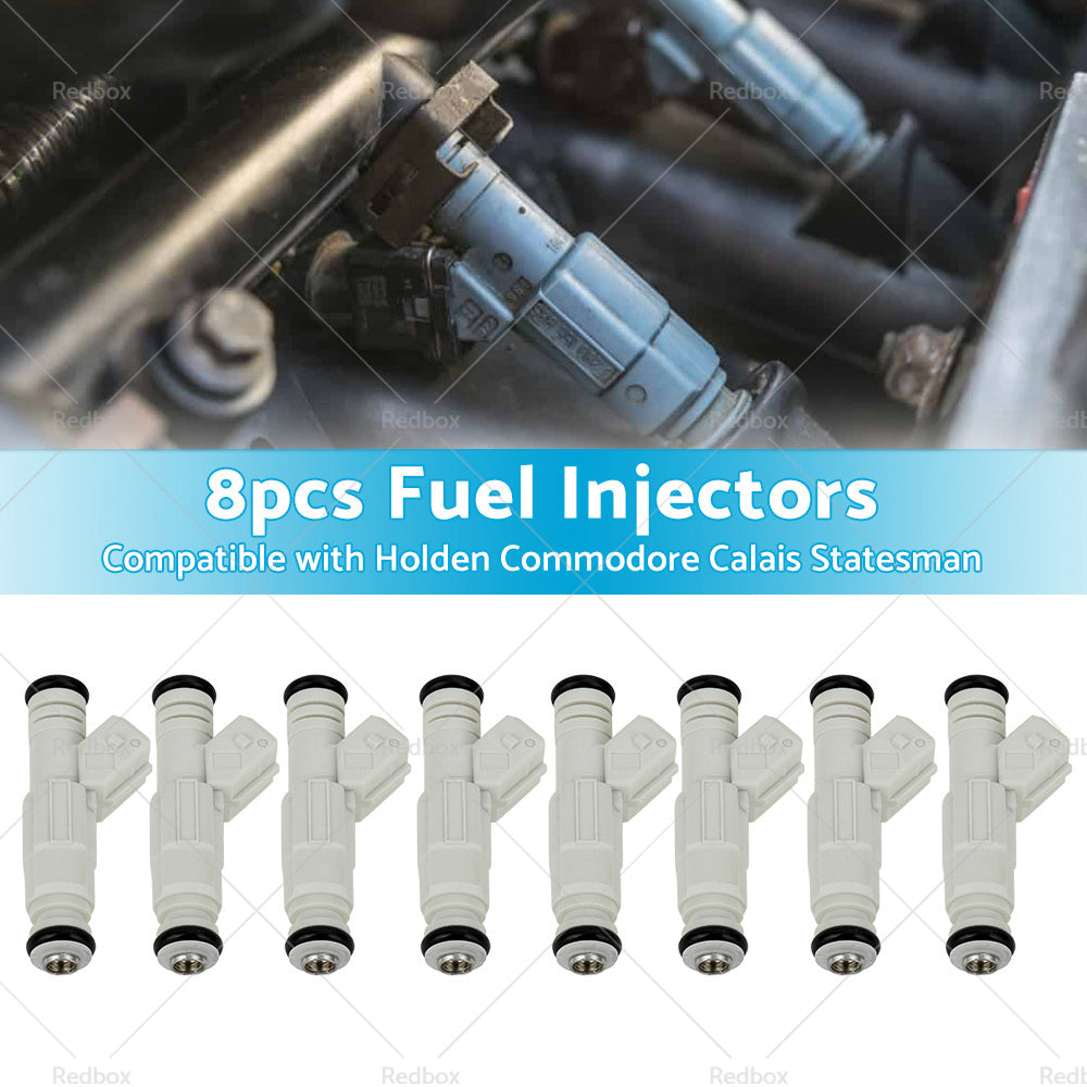 8x Fuel Injector Suitable For Holden Commodore VS VT VX VY 3. 8L V6 Calais 95-04