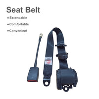 2 Sets Universal 3 Point Auto Car Seat Safety Belt Retractable Adjustable Lap AU