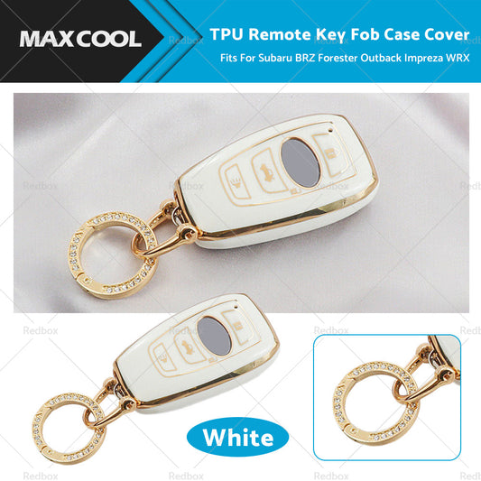 TPU Remote Key Fob Case Cover Fits For Subaru BRZ Forester Outback Impreza WRX