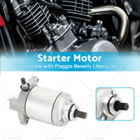 {{ Starter Suitable For Piaggio Fly 125 Vespa LX 125 Liberty 150 X8 X9 200 X-Evo }} - Buy Car Parts Online at {{ Kaka Auto Parts }}.
