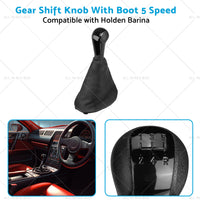 Boot 5 Speed Gear With Shift Knob Suitable for Holden Barina Spark  M300  11-15