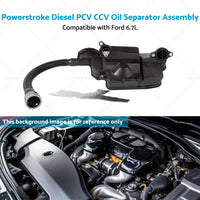 Powerstroke Diesel PCV CCV Oil Separator Assembly Suitable for 11-16 Ford 6. 7L