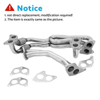 Turbo Exhaust Header Up-Pipe Suitable for Subaru Impreza WRX STI EJ20 EJ25 2. 0 2. 5 02-06