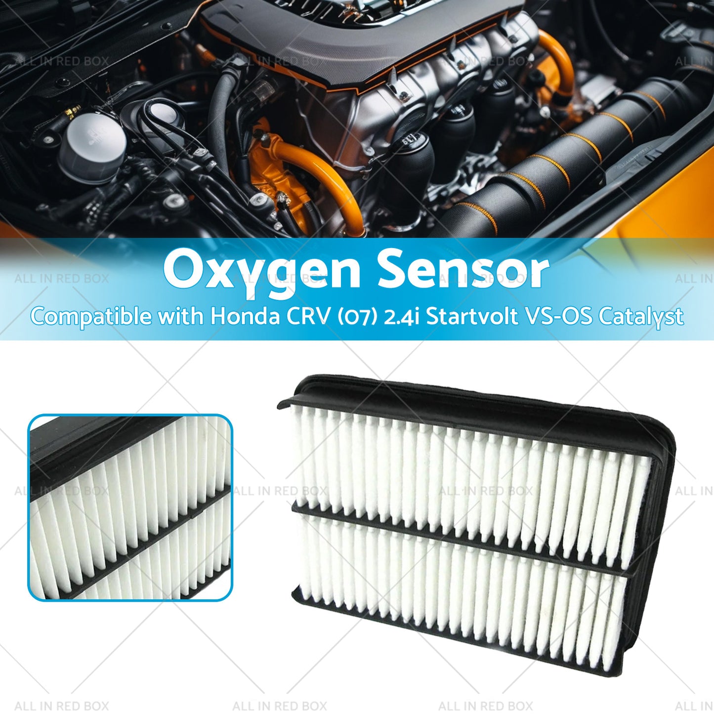 Air Filter A1575 Suitable for Ford Falcon 4. 0 LPG 5. 4 V8  BA  5. 4 XR8  BF  XR6