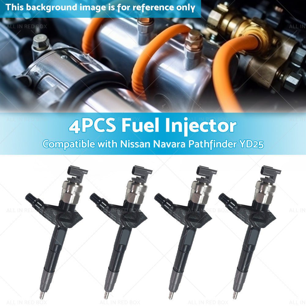 4PCS Diesel Fuel Injector Suitable for Nissan Navara Pathfinder YD25 095000-6250