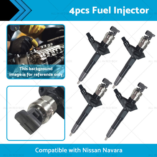 4pcs Diesel Fuel Injector Suitable for Nissan Navara D22 2.5L 095000-6240