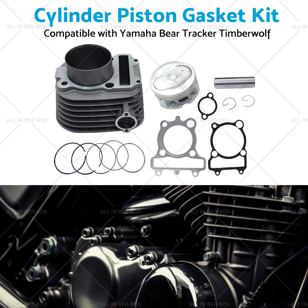 Cylinder Piston Gasket Kit Suitable For Yamaha Moto-4 Bear Timberwolf 250