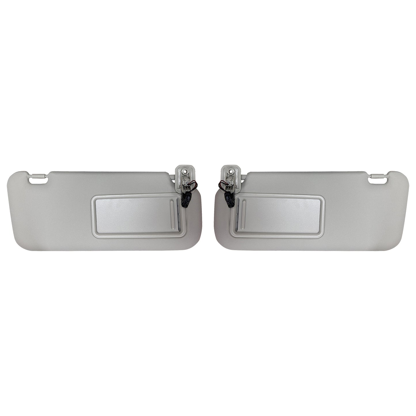 BBM369270C75 2x Right and Left Side Sun Visors With Light Suitable for 10-13 Mazda 3