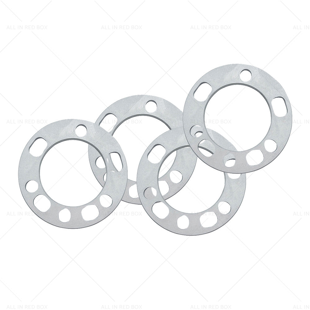 4PCS 6mm Wheel Spacers 6X139. 7 PCD 6 Studs Suitable For Hilux Land Cruiser