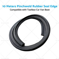 10 Meters Pinchweld Rubber Seal Edge Suitable for Toolbox Car Van Boot Seal Edge