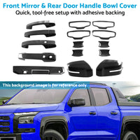 {{ Front Mirror & Rear Door Handle Bowl Cover Suitable For Mitsubishi Triton 23-25 }} - Buy Car Parts Online at {{ Kaka Auto Parts }}.