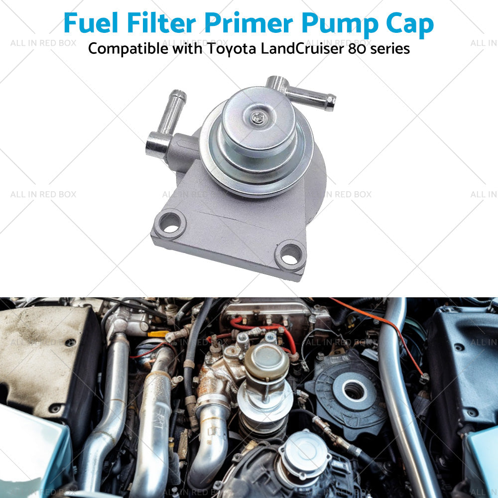 Fuel Filter Primer Pump Cap Suitable for Toyota LandCruiser 80 series HZJ80 1HZ