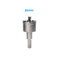 TCT Carbide Tip Hole Saw Drill Bit Suitable For Stainless Steel Cutting 16-53mm