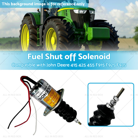 Fuel Shut off Solenoid Suitable for John Deere F915 F925 F935 415 425 455