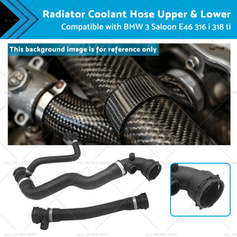 compare product Upper  and  Lower Radiator Coolant Hose Suitable for BMW 3 Saloon E46 316 i 318 ti