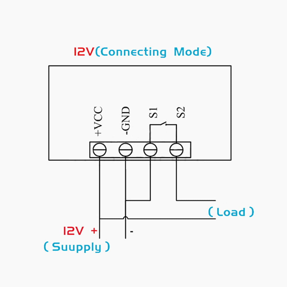 12V Intelligent Digital Temperature Controller Thermostat Temp Control Switch