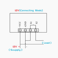 12V Intelligent Digital Temperature Controller Thermostat Temp Control Switch