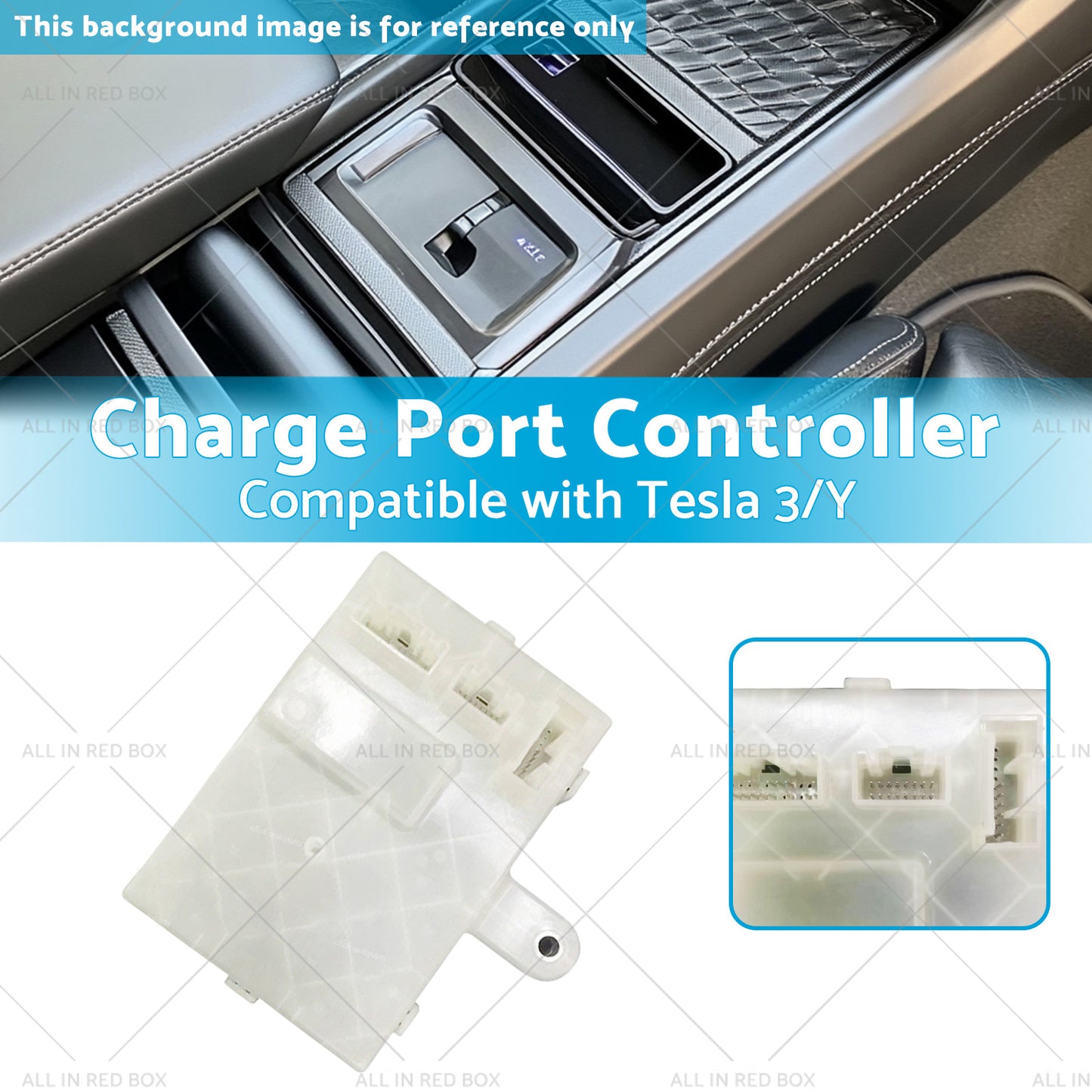 New Charge Port Controller Suitable for Tesla 3 or Y 2017-2023 1537264-00-B