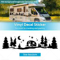 {{ Mountains Adventure Vinyl Decal Sticker Suitable ForCamper Van Motorhome Caravan }} - Buy Car Parts Online at {{ Kaka Auto Parts }}.