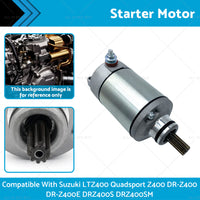 Starter Suitable For Suzuki LTZ400 Quadsport Z400 DR-Z400 E DRZ400S DRZ400SM