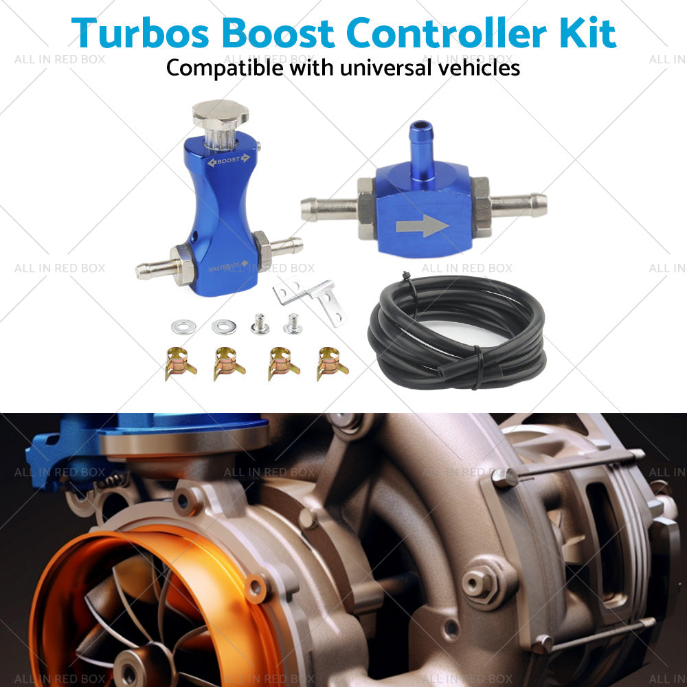 Adjustable Tee Manual Turbo Boost Controller Bleed Valve Petrol Diesel Universal