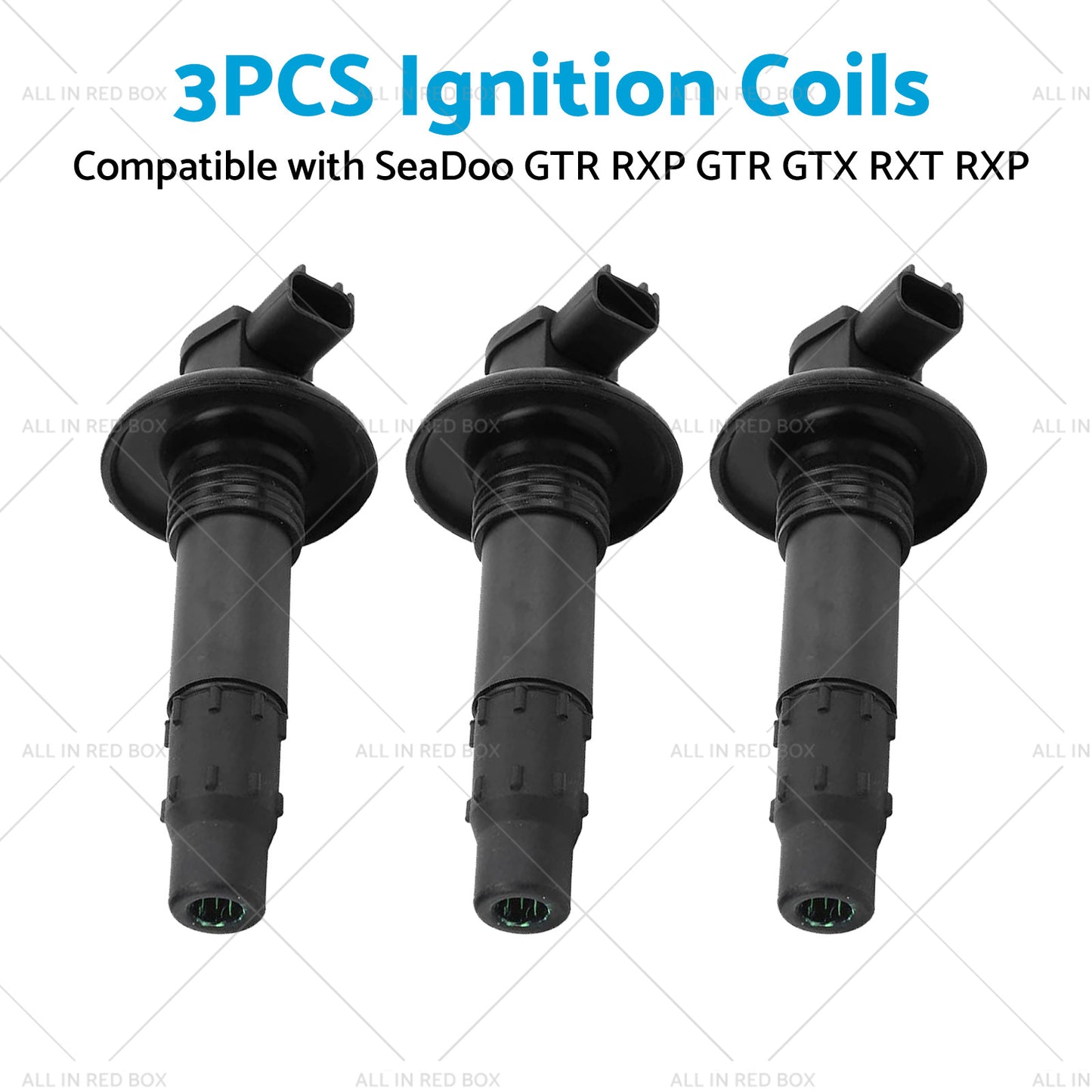 3PCS Ignition Coil Sticks Suitable For SeaDoo RXP GTI GTS GT5 RXP GTR GTX RXT