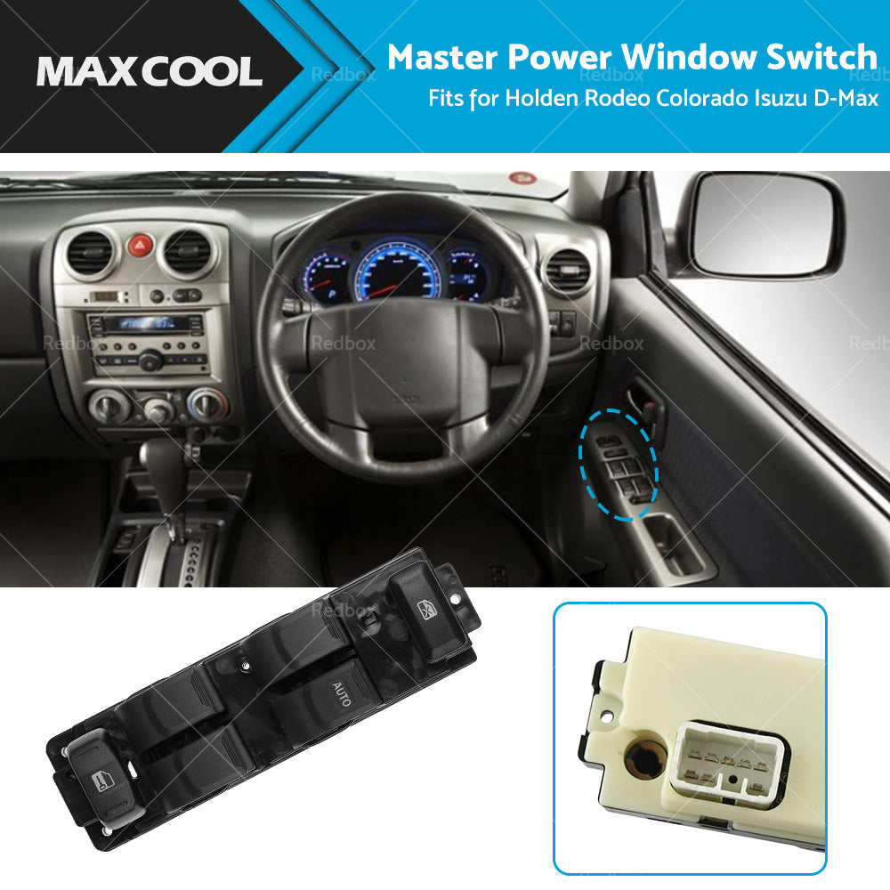 Master Power Window Control Switch? Fits for Holden Colorado Rodeo Isuzu D-Max