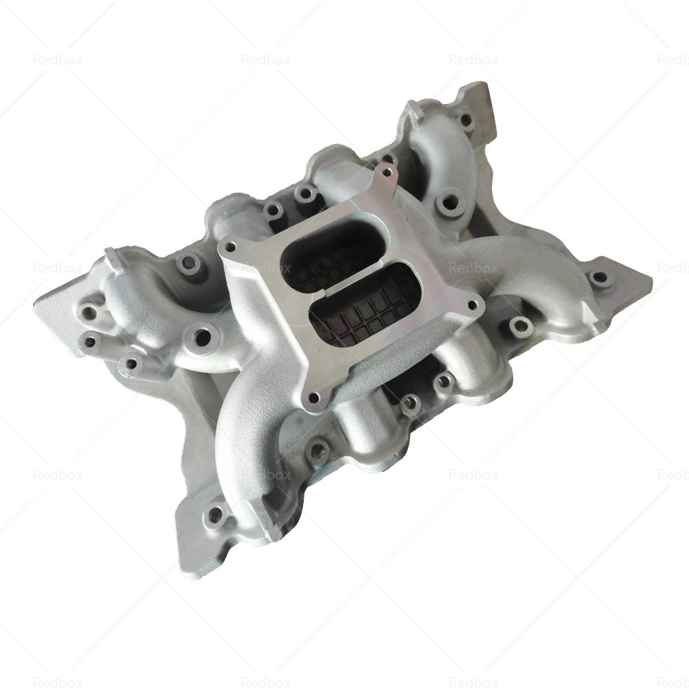 Intake Manifold, For SB Ford 302, 351 Cleveland, Dual Plane, Aluminium