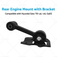 Rear Engine Mount with Bracket Suitable for Hyundai Getz TB 1. 4L 1. 6L G4EE 05-11