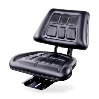 compare product Adjustable PU Leather Seat Black Suitable For Tractor Forklift Excavator
