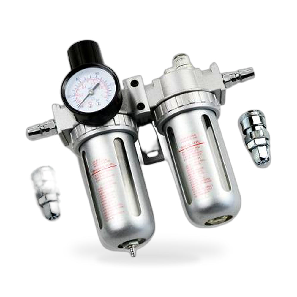 Air Compressor Filter Regulator Moisture Trap Suitable for Spray Gun or Tool Use
