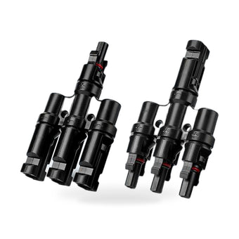 compare product 3 to 1 T Branch Solar Connector Set Waterproof M/FFF F/MMM Suitable For PV Panel