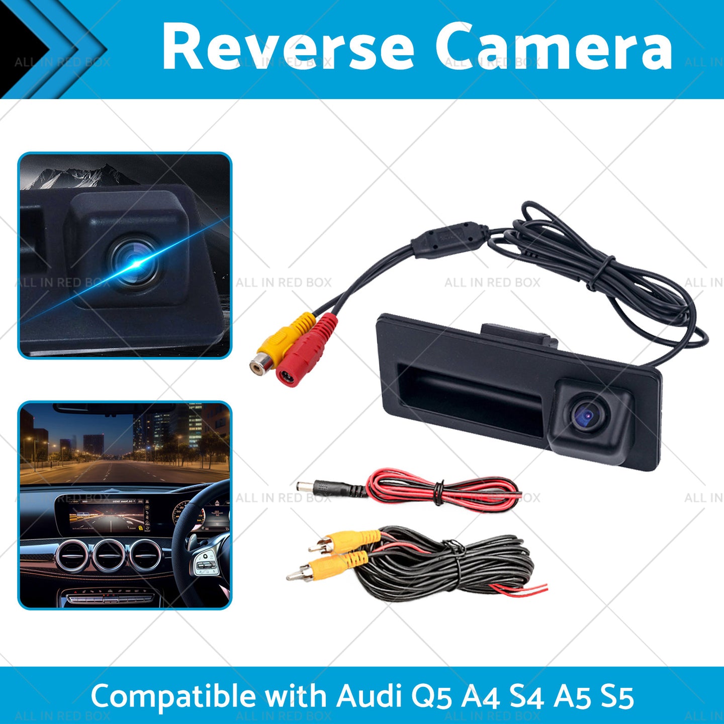 {{ Auto Reverse Parking Camera Suitable for Audi Q5 A4 S4 A5 S5 Handle strip }} - Buy Car Parts Online at {{ Kaka Auto Parts }}.