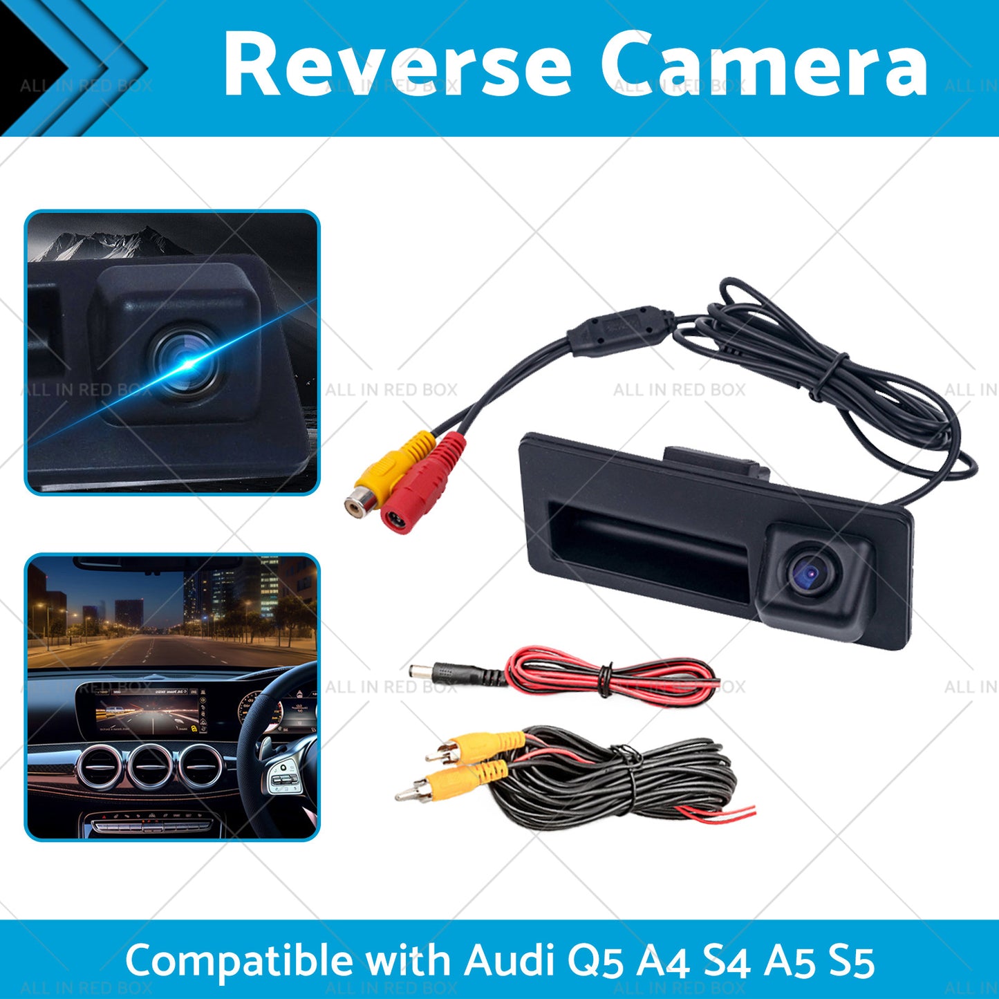 {{ Auto Reverse Parking Camera Suitable for Audi Q5 A4 S4 A5 S5 Handle strip }} - Buy Car Parts Online at {{ Kaka Auto Parts }}.