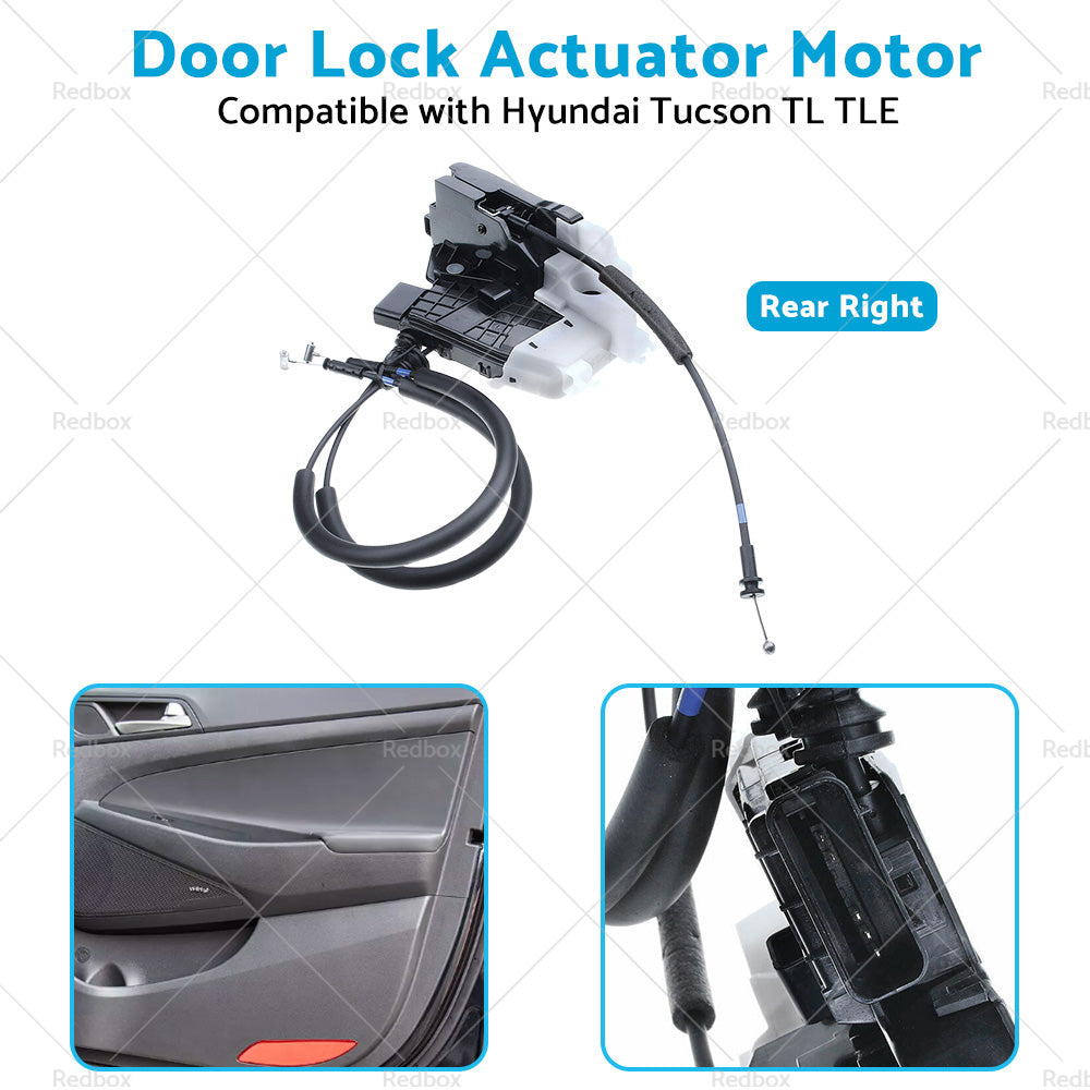 Rear Right Door Lock Actuator Motor Suitable for Hyundai Tucson TL TLE 2015-2021