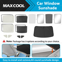 Sunroof Window Sunshade Front Rear UV Film Windshield Window For Tesla Model Y