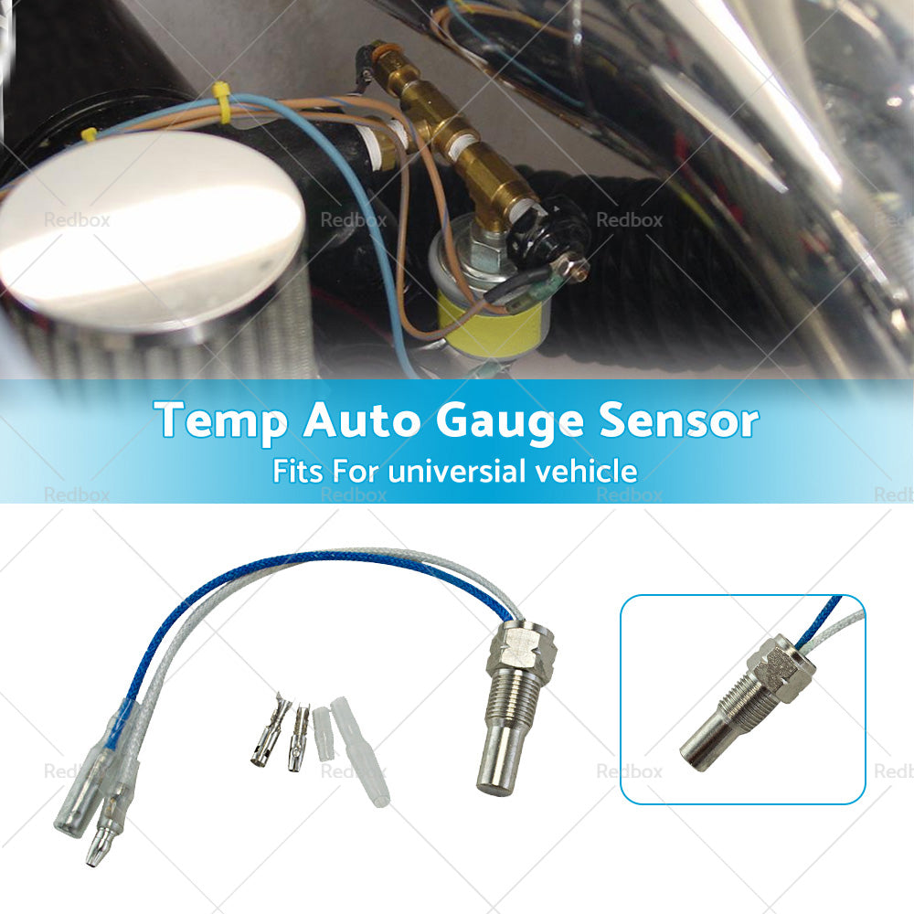 1 or 8 NPT Oil Water Temp Sensor Unit Sender Gauge Electric Sender