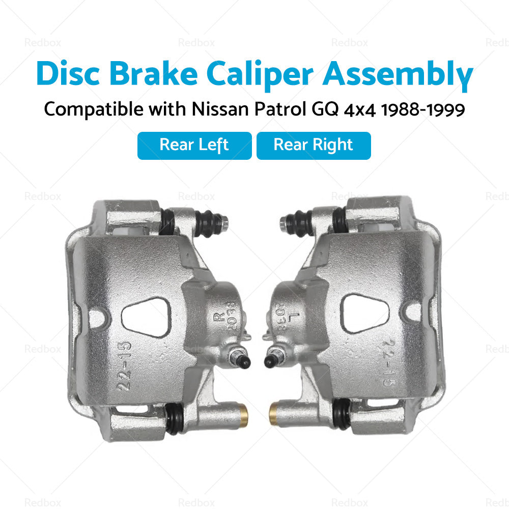 LH  RH Rear Disc Brake Caliper Assembly Suitable For Nissan Patrol GQ 4x4 88-99