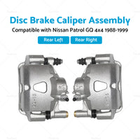 LH  RH Rear Disc Brake Caliper Assembly Suitable For Nissan Patrol GQ 4x4 88-99