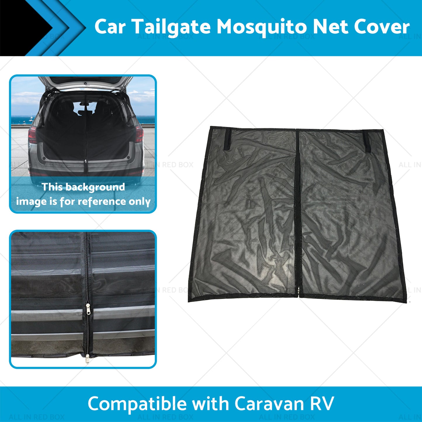 {{ Car Tailgate Mosquito Net Cover Suitable for Caravan RV T4 T5 T6 Motorhome }} - Buy Car Parts Online at {{ Kaka Auto Parts }}.