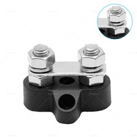 Bus Bar Power Terminal Blocks M6 Negative  M8 Positive Power Distribution Studs