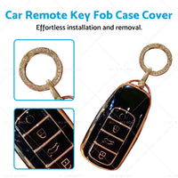 Suitable For Chery Omoda 5 Car Remote Key Fob Case Cover Black TPU