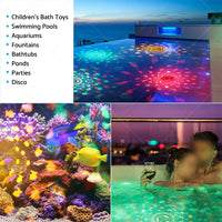 Floating Underwater Lights LED Disco Light Glow Show Swimming Pool Tub Spa Lamp