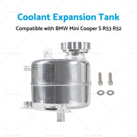 Coolant Expansion Tank Suitable For BMW Mini Cooper S R53 2002-2006 Silver