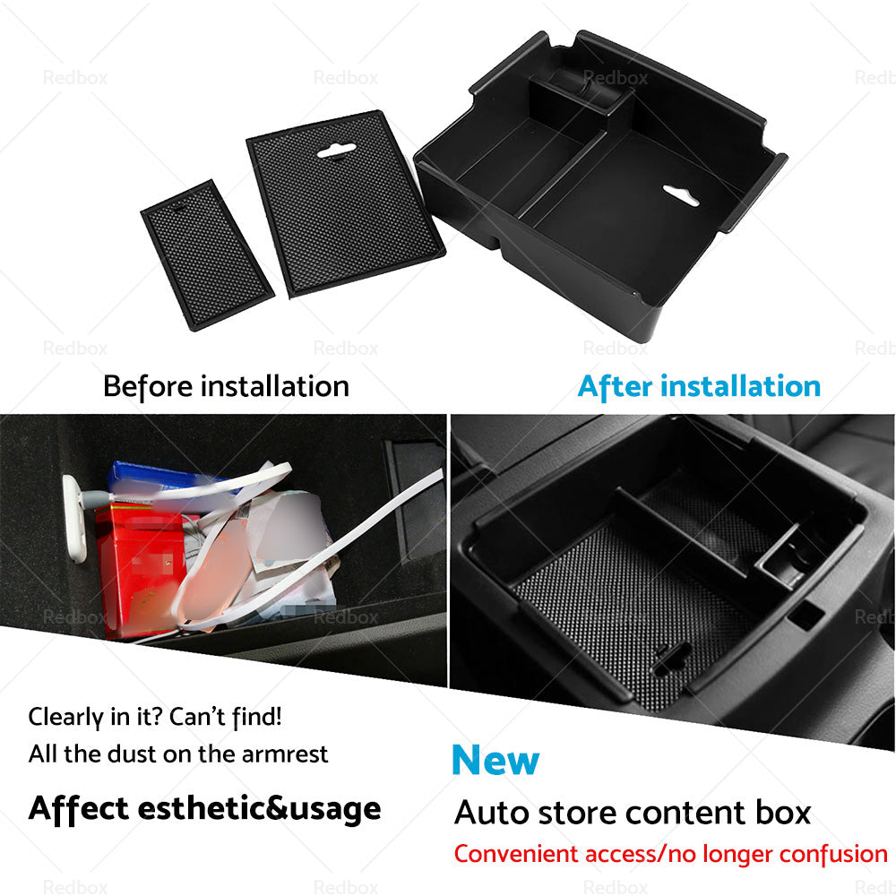 Car Center Console Armrest Storage-Box Tray Suitable For SsangYong Musso 19-22